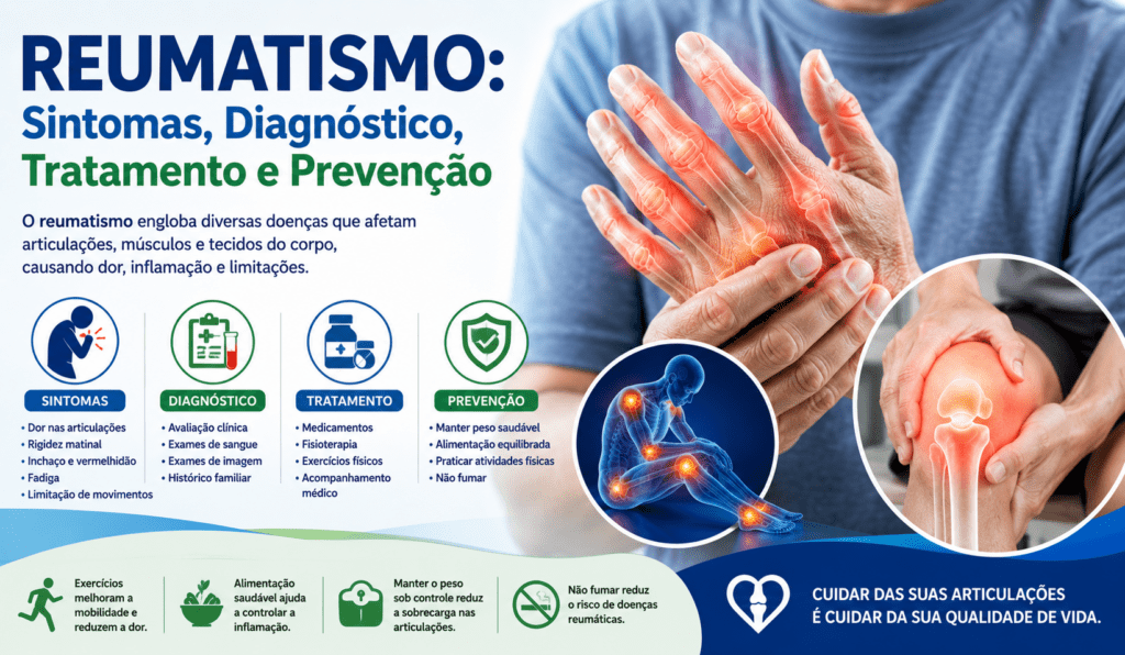 Pessoa com dor nas articulações das mãos causada por reumatismo